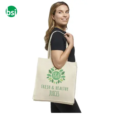 Odessa 220gr cotton tote bag 13L  - 120135 - Immagine 8