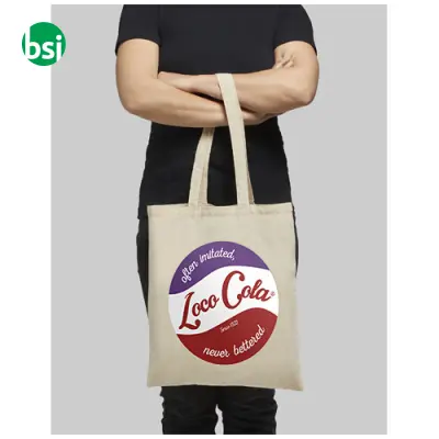 Madras 140gr cotton tote bag 7L  - 120181 - Immagine 7