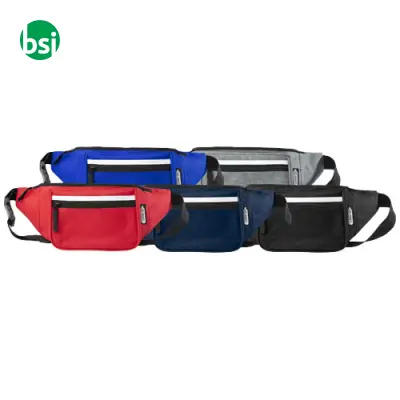 Journey GRS RPET waist bag 600D recycled polyester - 120629