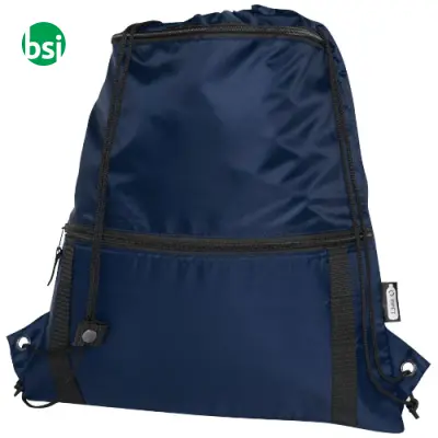 Adventure recycled insulated drawstring bag 9L  - 120647 - Immagine 9