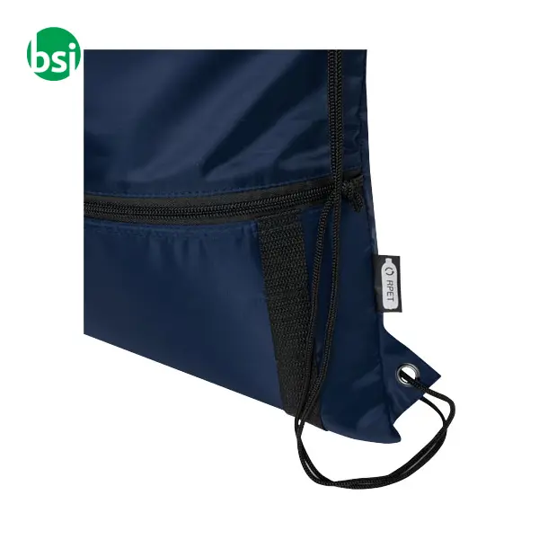 Adventure recycled insulated drawstring bag 9L  - 120647 -  6