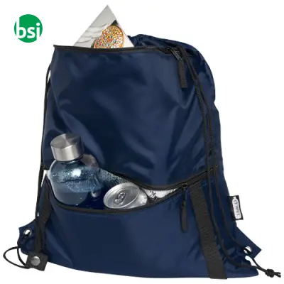 Adventure recycled insulated drawstring bag 9L  - 120647 - Immagine 5