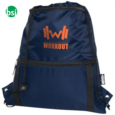 Adventure recycled insulated drawstring bag 9L  - 120647 - Immagine 2