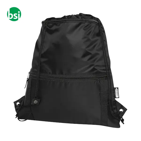 Adventure recycled insulated drawstring bag 9L  - 120647 -  10