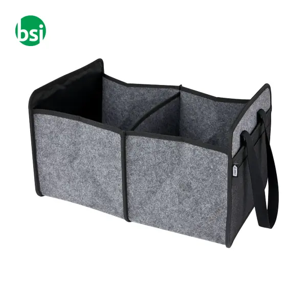 Felta GRS recycled felt foldable car organiser -  1