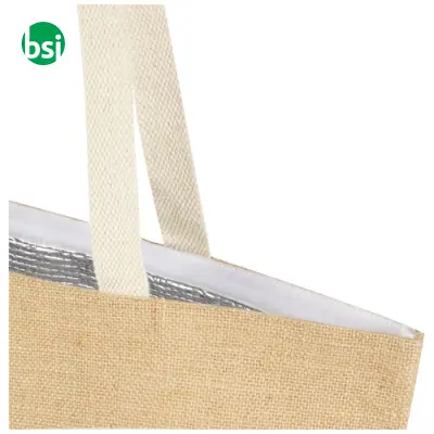 Juta 300gr jute cooler tote bag 12L  - 120675 - Immagine 5
