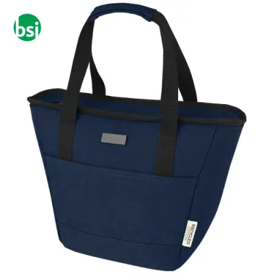 Joey 9-can GRS recycled canvas lunch cooler bag 6L  - 120679 - Immagine 8