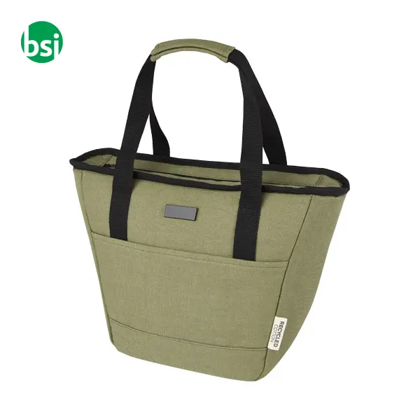 Joey 9-can GRS recycled canvas lunch cooler bag 6L  - 120679 -  9