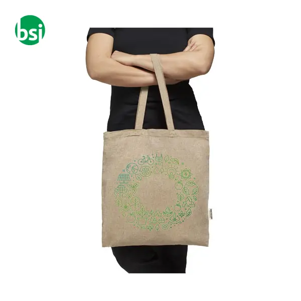 Pheebs 150 g/m² Aware™ recycled tote bag -  7