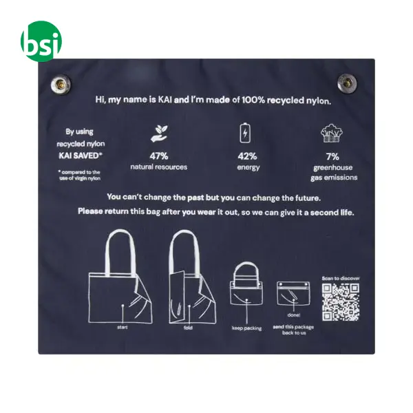 Kai GRS recycled circular tote bag -  5