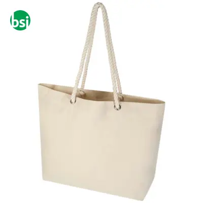 Florida 270 gr GRS recycled beach tote bag 18L - Immagine 9