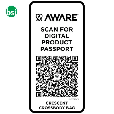 Crescent 500 gr Aware™ recycled crossbody bag - Immagine 5