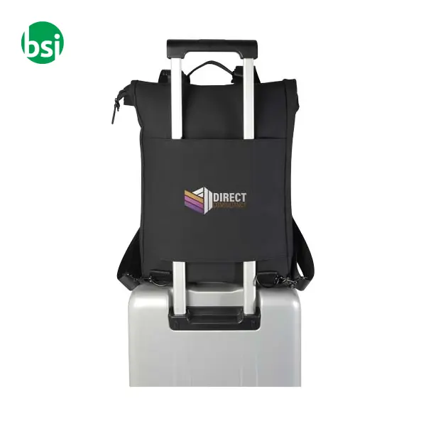 Turner GRS recycled roll-top laptop backpack 12L -  2