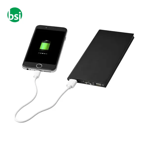Plate 8000 mAh aluminium power bank -  6