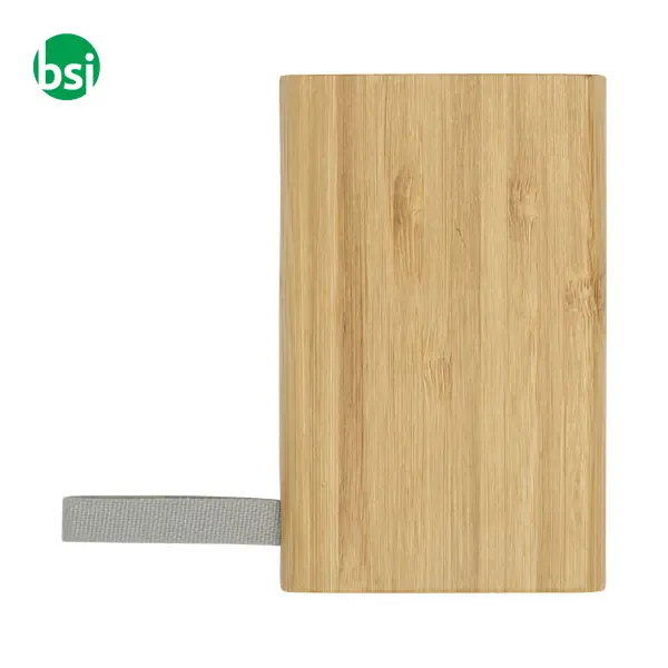 Tulda 5000 mAh bamboo power bank -  4