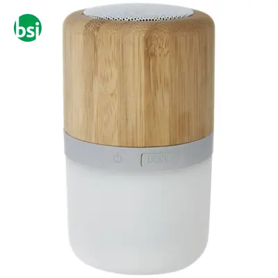 Aurea bamboo Bluetooth speaker with light  - 124151 - Immagine 6