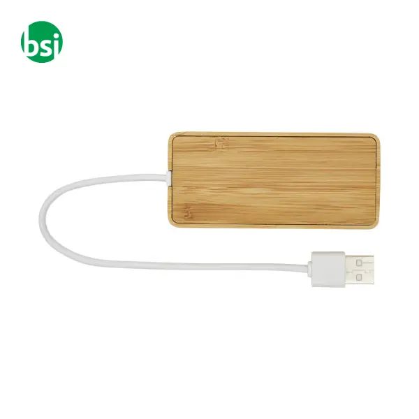 Tapas bamboo USB hub Bamboo - 124306 -  4