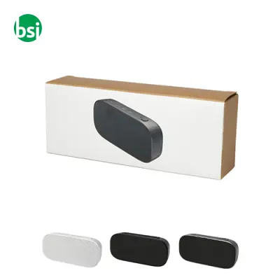 Stark 2.0 5W recycled plastic IPX5 Bluetooth speaker  - 124320