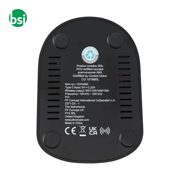 Loop 15W dual coil RCS wireless charging stand -  7