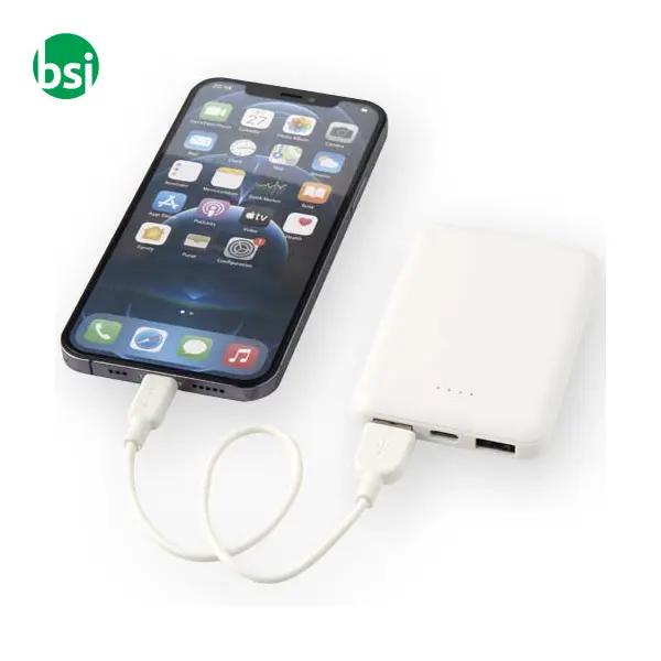 Asama 5000 mAh Type-C recycled plastic power bank -  7