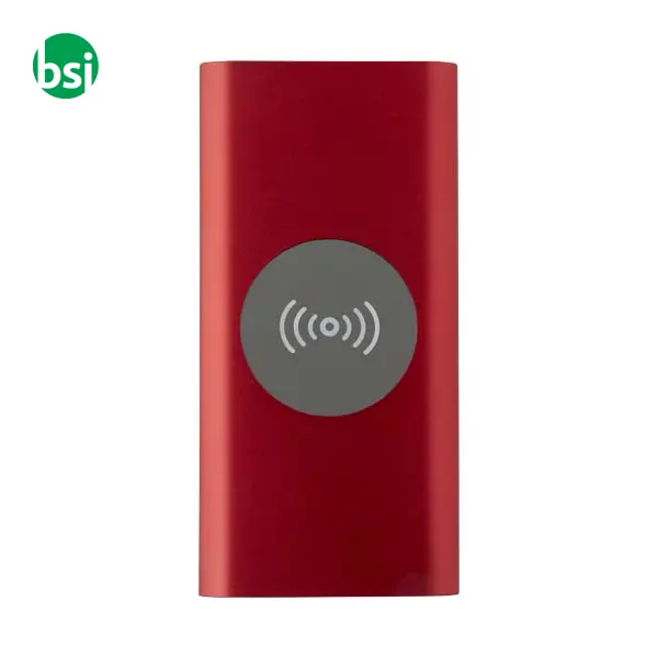 Juice 8000 mAh Type-C recycled aluminium wireless power bank -  4