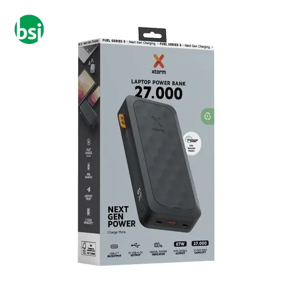 Xtorm FS5271 Fuel Series 27.000 mAh 67W power bank -  3