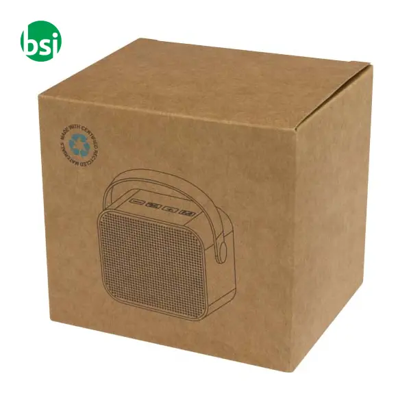 Diya 3W wireless recycled plastic speaker -  4