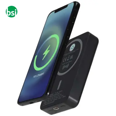 Acrab Power bank magnetico wireless da 10.000 mAh - Immagine 10