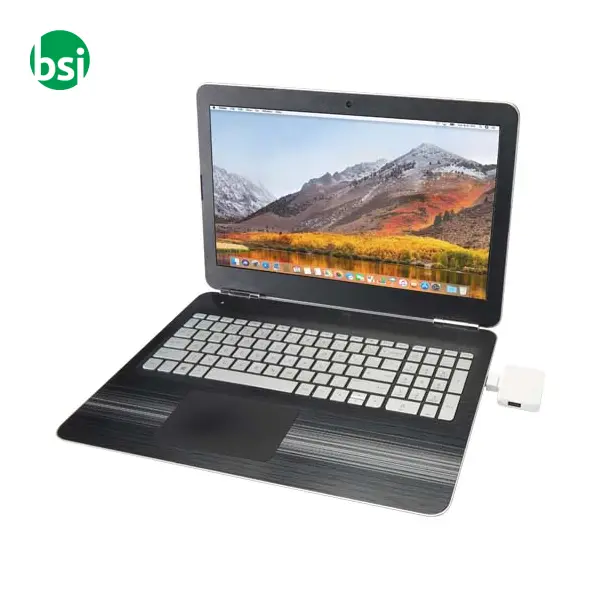 Gaia 4-port USB hub with dual input -  5