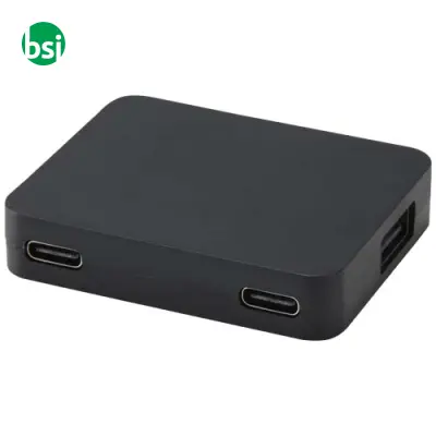 Gaia 4-port USB hub with dual input - Immagine 7