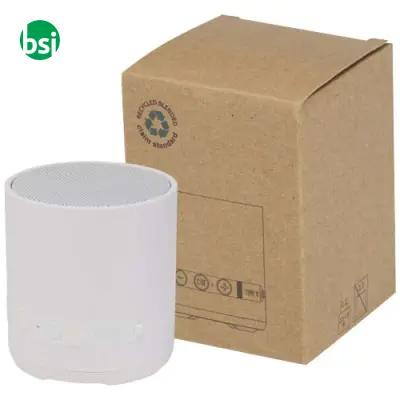 Hunor 3W recycled plastic wireless speaker - Immagine 9