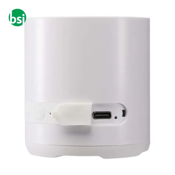 Hunor 3W recycled plastic wireless speaker -  8