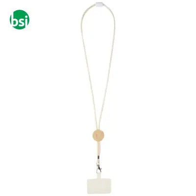 Adhab smartphone lanyard with bamboo details - Immagine 7