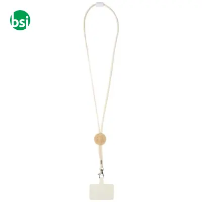 Adhab smartphone lanyard with bamboo details - Immagine 4