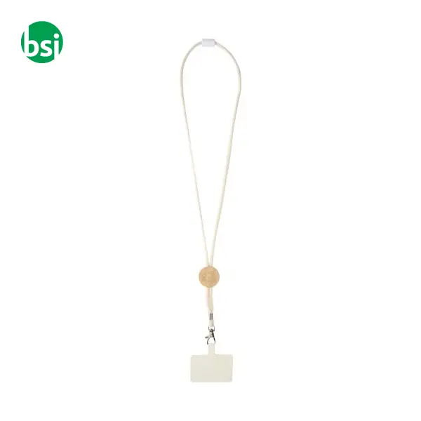 Adhab smartphone lanyard with bamboo details -  4