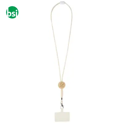 Adhab smartphone lanyard with bamboo details - Immagine 2