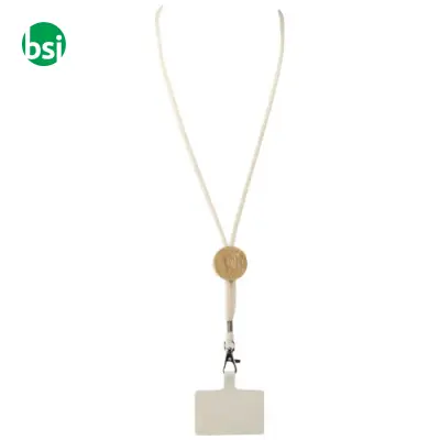 Adhab smartphone lanyard with bamboo details - Immagine 3