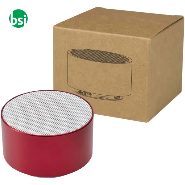 Wireless Bluetooth speaker recycled aluminium 3W Ankaa -  9