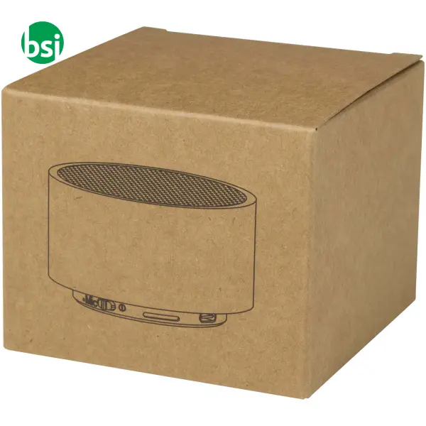 Wireless Bluetooth speaker recycled aluminium 3W Ankaa -  3