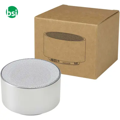 Wireless Bluetooth speaker recycled aluminium 3W Ankaa - Immagine 11