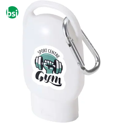 SPF 30 sunscreen with carabiner printed ROSIE - Immagine 2