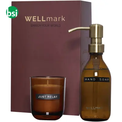 Wellmark Discovery 250 ml soap dispenser and 150g candle set - Immagine 7