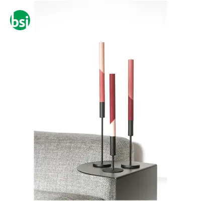 Set of 3 Originalhome Eden candles with colour design - Immagine 4