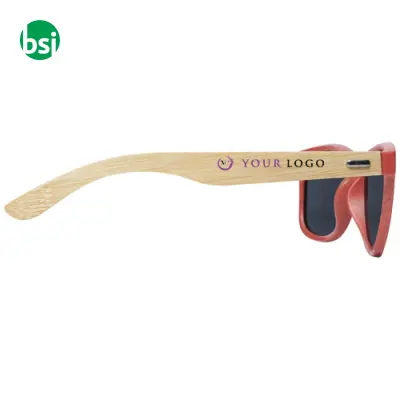 Sun Ray bamboo sunglasses Bamboo PP Plastic  - 127005 - Immagine 2