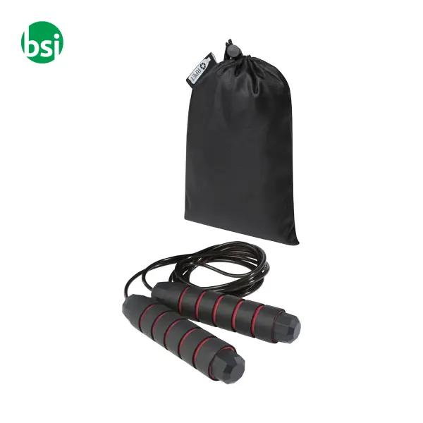 Austin soft skipping rope in recycled PET pouch -  9