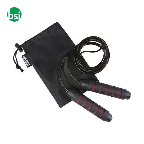 Austin soft skipping rope in recycled PET pouch -  6