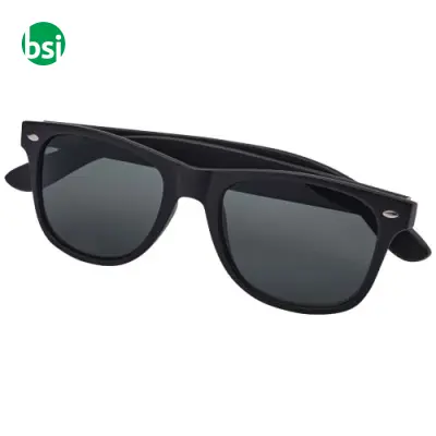 Arlo bamboo sunglasses with black coating - Immagine 4