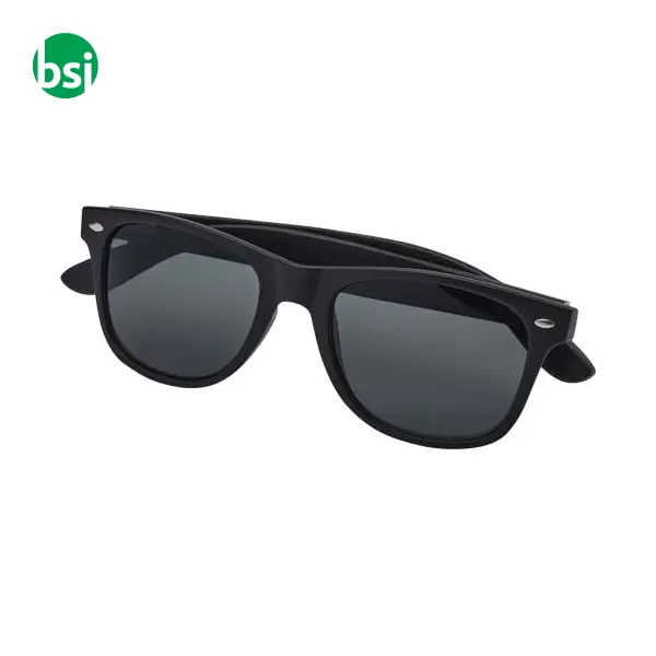 Arlo bamboo sunglasses with black coating -  4