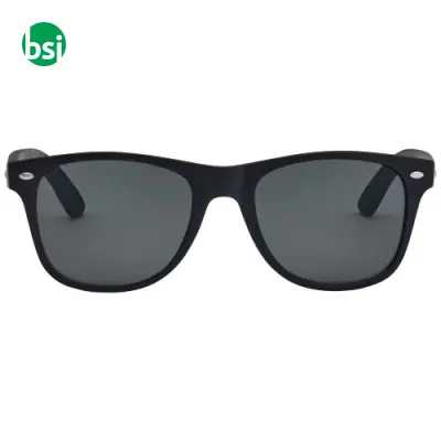 Arlo bamboo sunglasses with black coating - Immagine 3