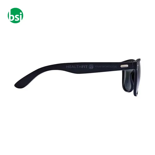 Arlo bamboo sunglasses with black coating -  2